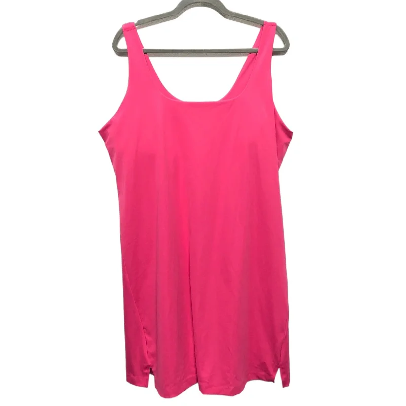 Athletic Dress By Old Navy In Pink, Size: Xxl