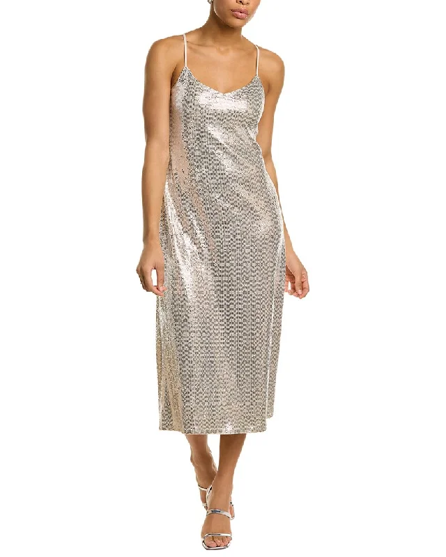 Anne Klein Sequin Midi Dress