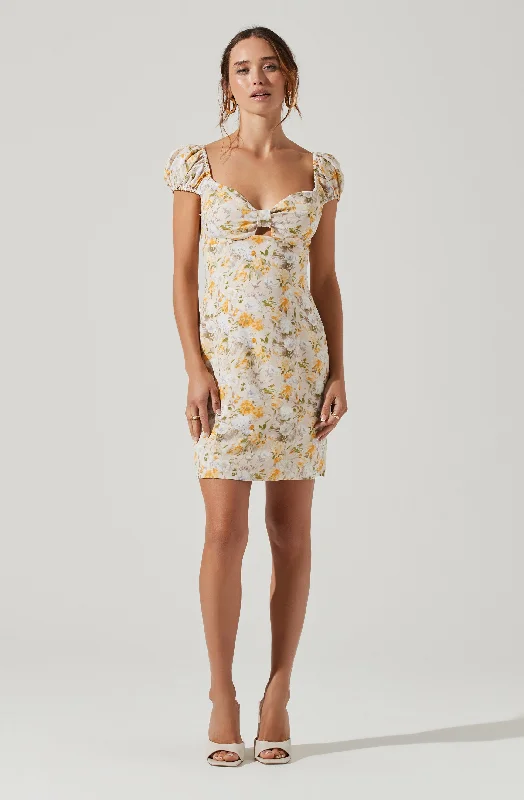 YELLOW MULTI FLORAL