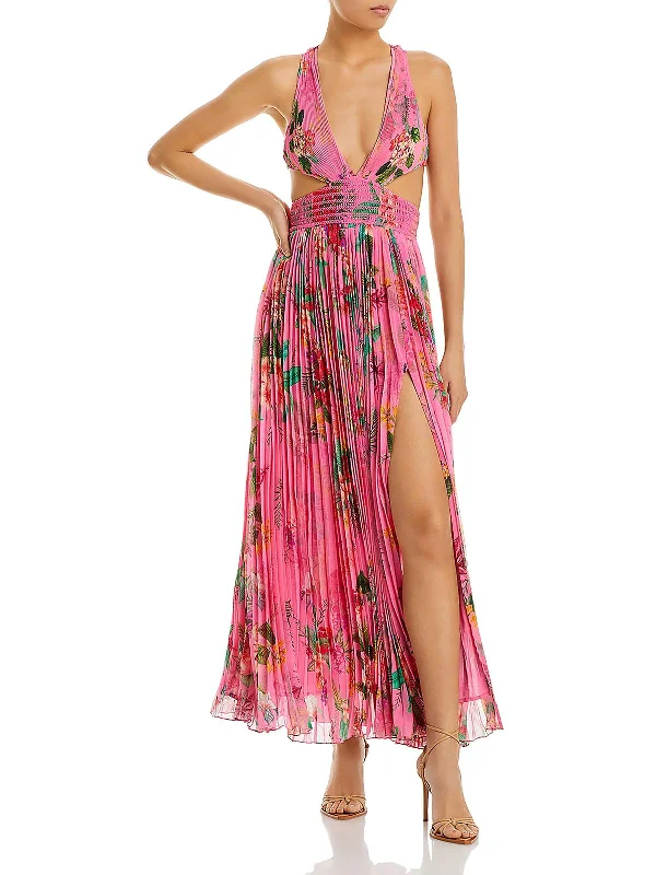 Womens Chiffon Long Maxi Dress