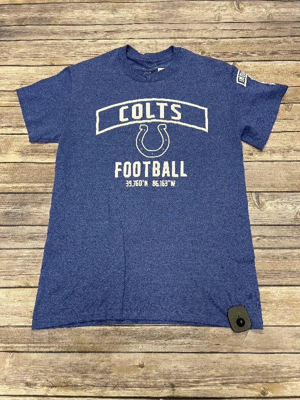 Top Short Sleeve By Nfl In Blue, Size: S