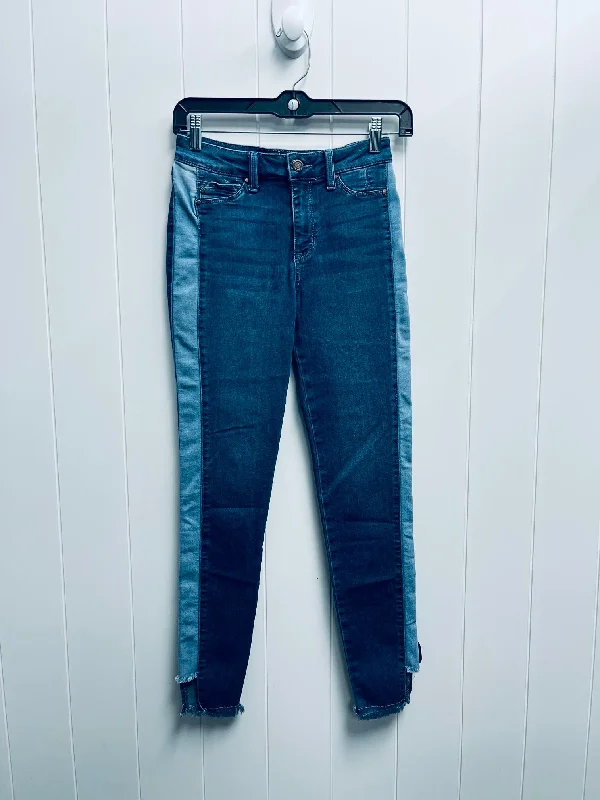 JEANS SKINNY LAURIE FELT in BLUE DENIM, Size: XXS