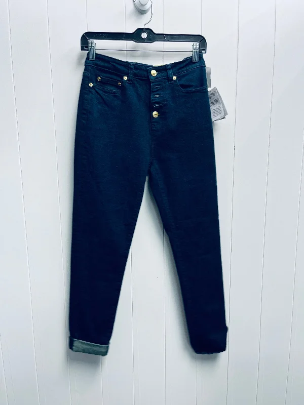 JEANS SKINNY MICHAEL KORS in BLUE DENIM, Size: 2