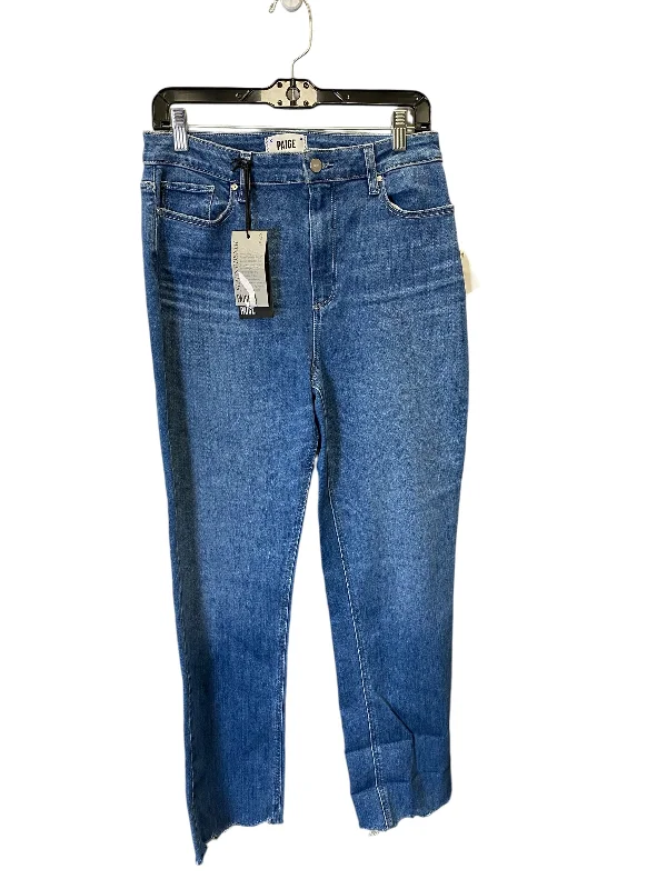 Jeans Straight By Paige In Blue, Size: 10