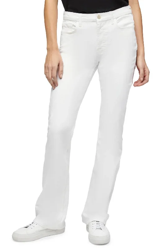 Slim Bootcut Sculpting Jean In White