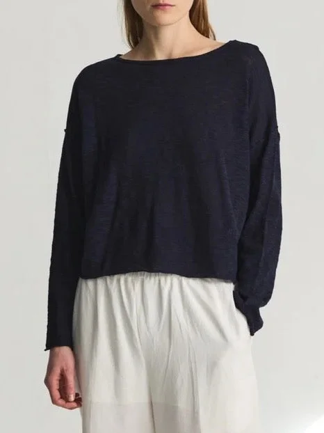 The Lou Top- Navy