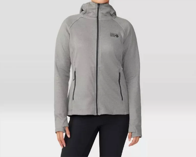 Women's Sendura Hoody Jacket In Foil Grey Heather