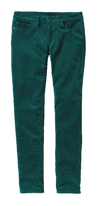 Women's Fitted Corduroy Pants