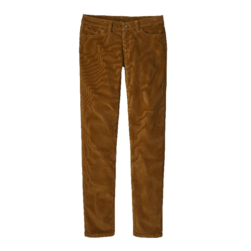 Women's Fitted Corduroy Pants