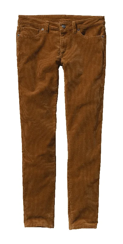 Women's Fitted Corduroy Pants